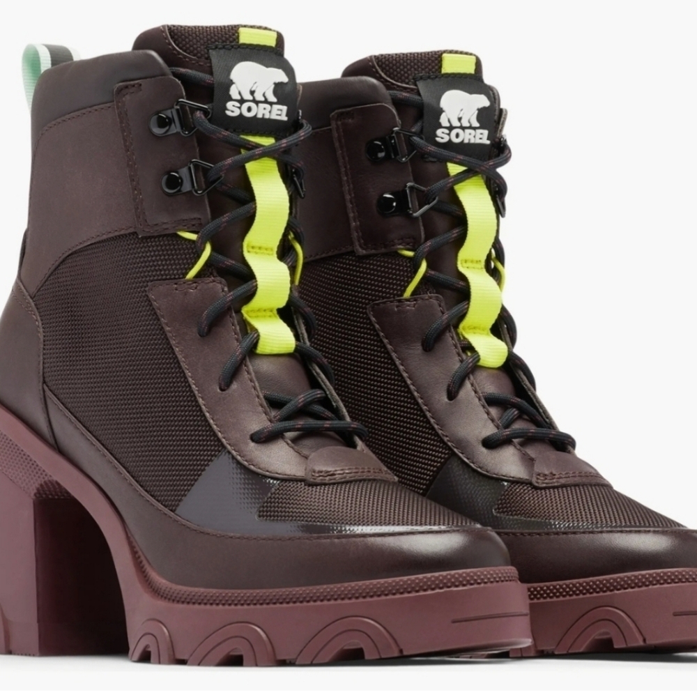 NEW- $200 SOREL Brex Waterproof Lug Bootie - 8